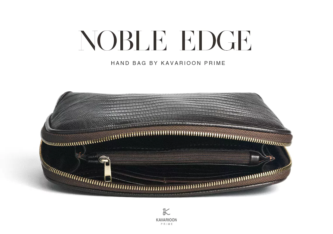 Noble Edge - Men Hand Bag -- Kavarioon Prime